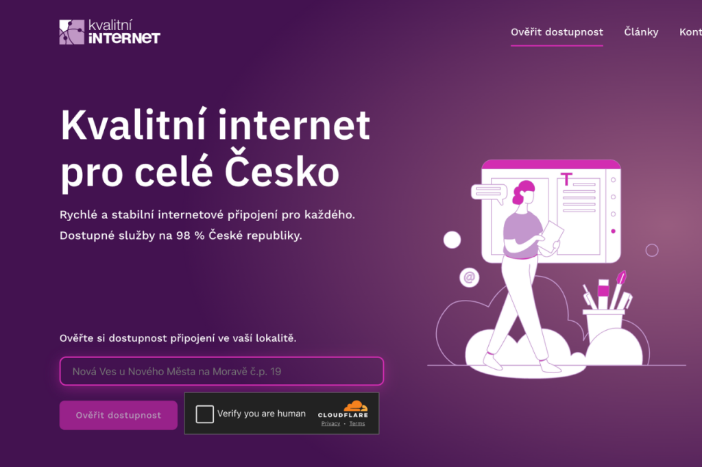 kvalitní intternet